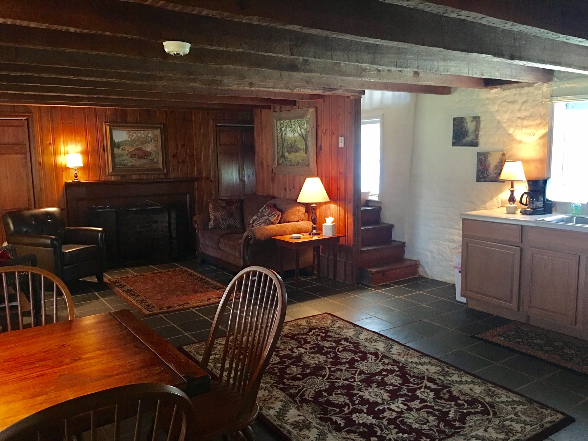 Downstairs of Cottage at Maysville Manor